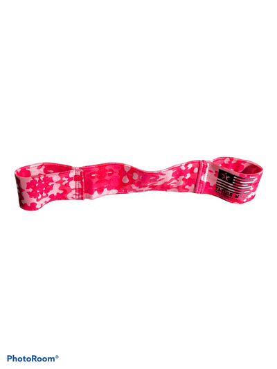 Pink camo - Ankle bands
