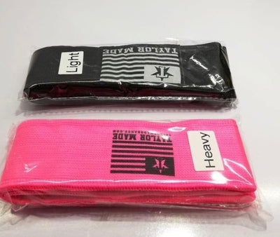 2 Pack Mini bands - Light  Pink/ Heavy Black