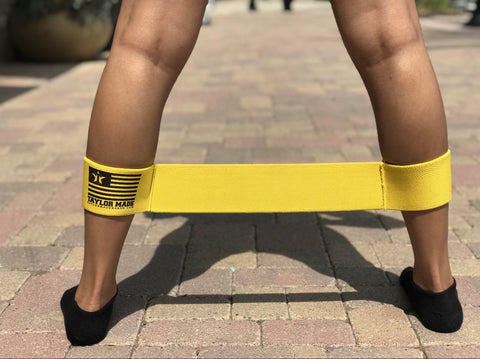 Yellow Ankle Bands - Heavy